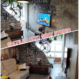 Saltillo Alto Gray Studio. Vistas Al Mar Y Piscina Appartement Torremolinos